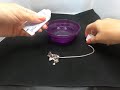 HOW TO CLEAN PANDORA BRACELET AND CHARMS