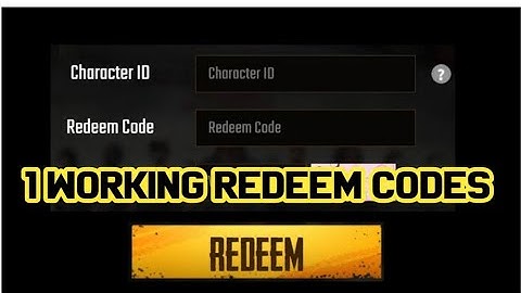 TODAY NEW REDEEM CODE PUBG MOBILE !Latest 1   Redeem Codes Rewards | PUBG REDEEM CODE TODAY 2021