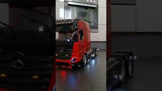 1:14 Tamiya Actros 3achser mit Fahrwerk(Niveauregulierung)Servonaut,RC Lkw, Mercedes Benz,Modellbau