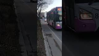 Autobuz Iveco Urbanway 12M #845 pe linia M21