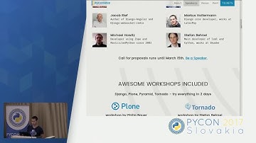 Lightning talks: Anton Caceres - PyCon web 2017