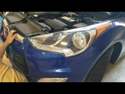 HOW TO REPLACE A HEADLIGHT BULB IN HYUNDAI