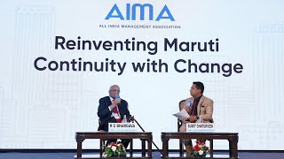 Maruti Chairman, R C Bhargava talks about Reinventing Maruti by All India Management Association 234 views 7 months ago 34 minutes