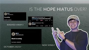 IS THE HOPE HIATUS OVER? NEW NF MUSIC SOON! (NF COMMENTARY)