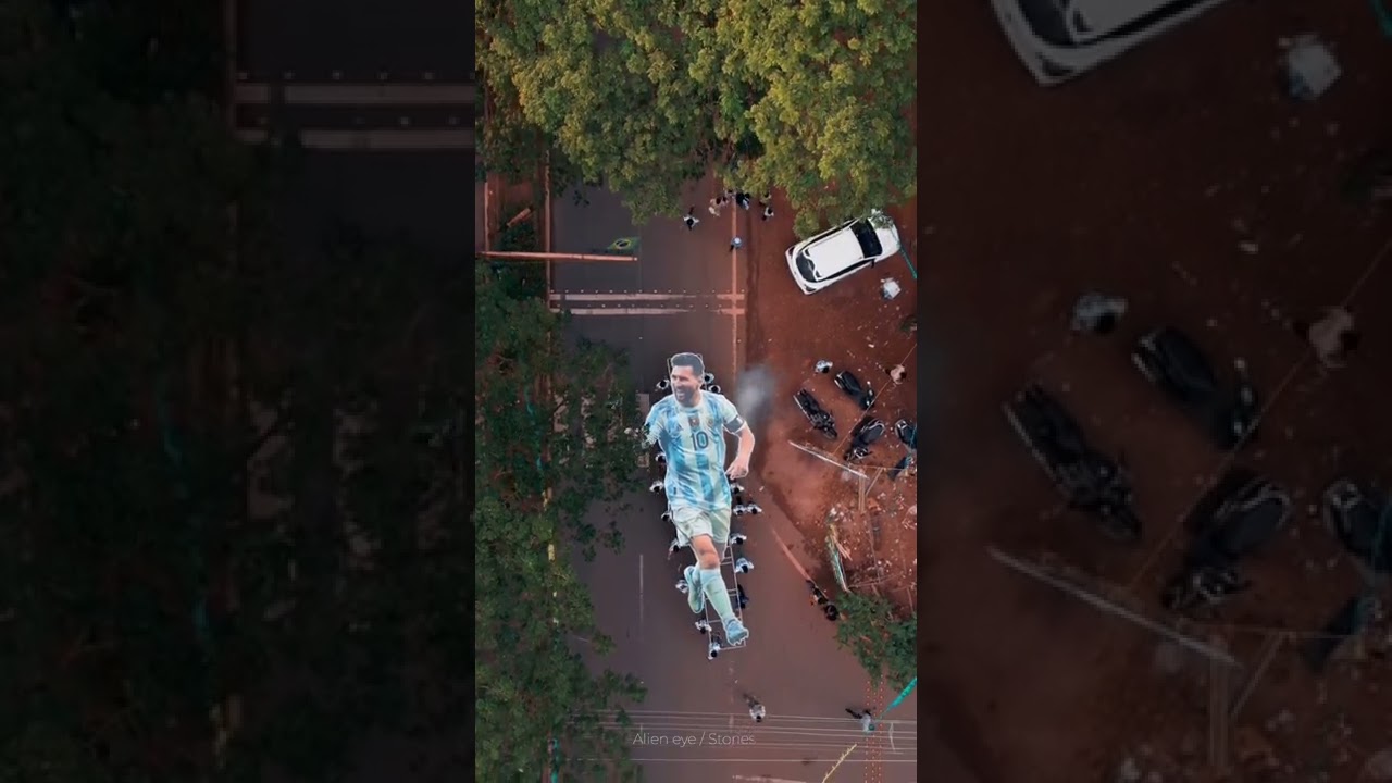 Messy flex on road floating WhatsApp status Sky view HD Malayalam FiFa
