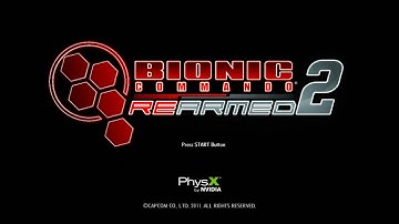 Bionic Commando Rearmed 2 - Xbox 360 XBLA Gameplay - Capcom 2011