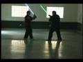 Kenpo lightsaber training with mark schiffman