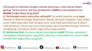 PEMBAHASAN SOAL OSN K KEBUMIAN 2025 #18