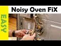 How to Fix Loud Oven Fan Motor | Step by Step Guide