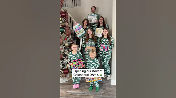 OPENING DAY 6 of our ADVENT CALENDARS!🎄🎁 #shorts