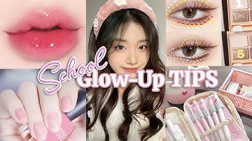 How to ✨ Glow Up ✨ before School and look Cute & Attractive in School🌷📚