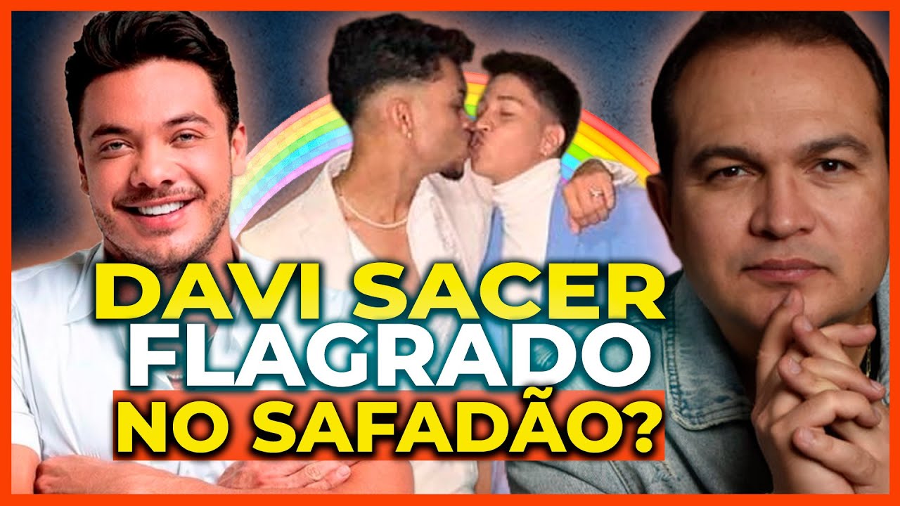 Jessé Aguiar beijando muito, Davi Sacer no  cruzeiro do Safadão?