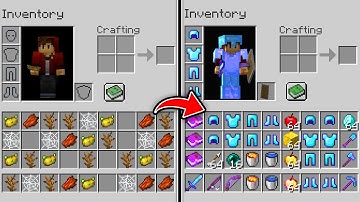 Minecraft UHC but the inventory is swapped every minute..