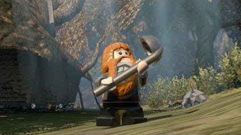 LEGO The Hobbit How to Unlock Bombur (young) & Free Roam Gameplay