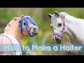 How To Make a Model Horse Halter! - Schleich Halter Tutorial