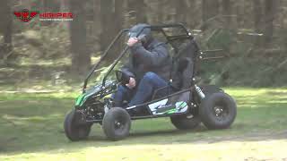 Highper 1000W Brushless Electric Go Kart Cross Buggy With Two Seats