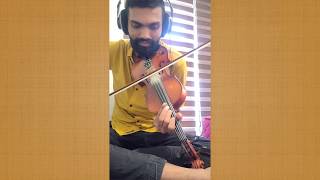Malargal Keten | A R Rahman | Solo Violin Cover | Manoj Kumar - Violinist