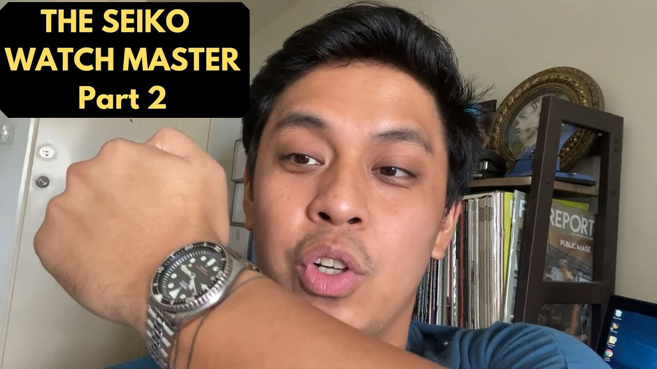 MANG LOY'S WATCH REPAIR PART 2 | Seiko Watch Repair Philippines | Phim  Moran - YouTube