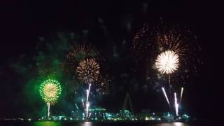 Dubai Marina Fireworks 07.01.2017