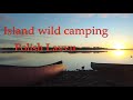 Wild camping in ireland innish davar island polish lavvu canadian canoe wild swimming