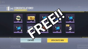 *FREE* Season 2 Tournament Mode Camo Crates - Glacial Ripple Camo - Call of Duty Mobile