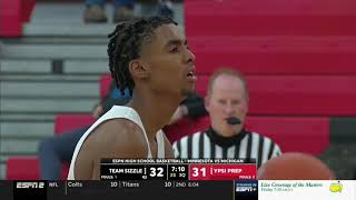 Emoni Bates vs TS 34 PTS 11 12 20