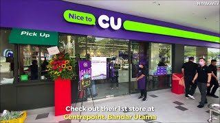 Korea's No.1 Convenience Store CU now open in Malaysia @ Bandar Utama