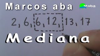 Média Mediana E Moda - Estatística - Com Marcos Aba