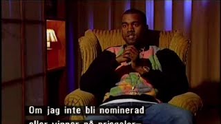 Kanye West On Swedish TV "ZTV NYTT"  [2004] 