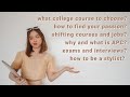 Q&A + Tips | college, career, fashion styling, dlsu-apc course