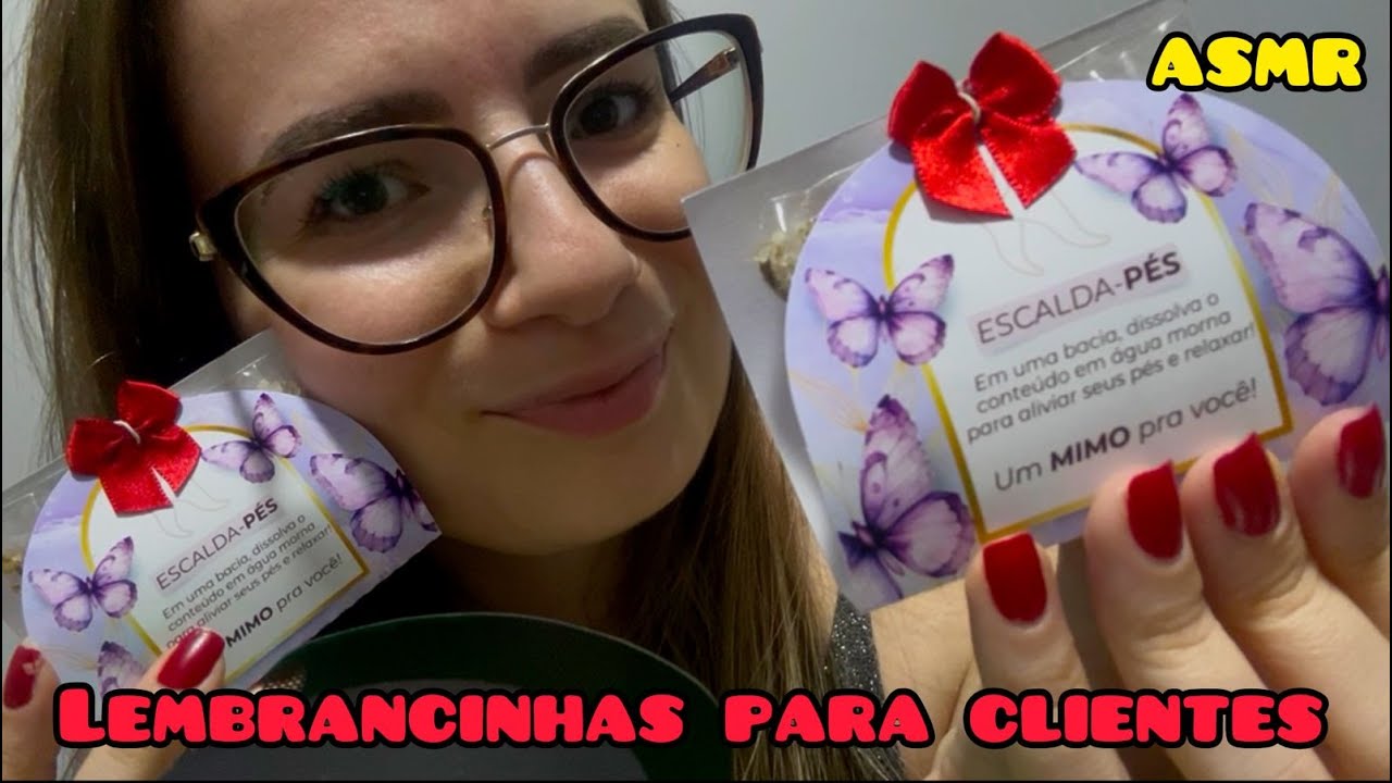 ASMR Lembrancinha para clientes Natal/2025 