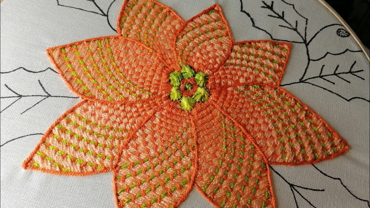 Hermosa Puntada Fantasía Para Una Nochebuena 🌸🌸