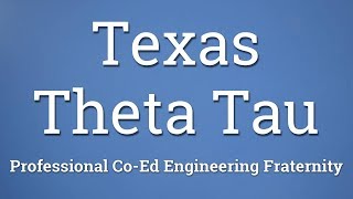 Theta Tau Rush Video Fall 2017