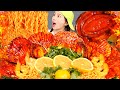 [Mukbang ASMR] 얼큰 🔥 똠양꿍 열라면 🦐 고구마 짜조 & 계란 볶음밥 까지 먹방 ! Tom Yum Noodle Soup Recipe Eatingshow Ssoyoung