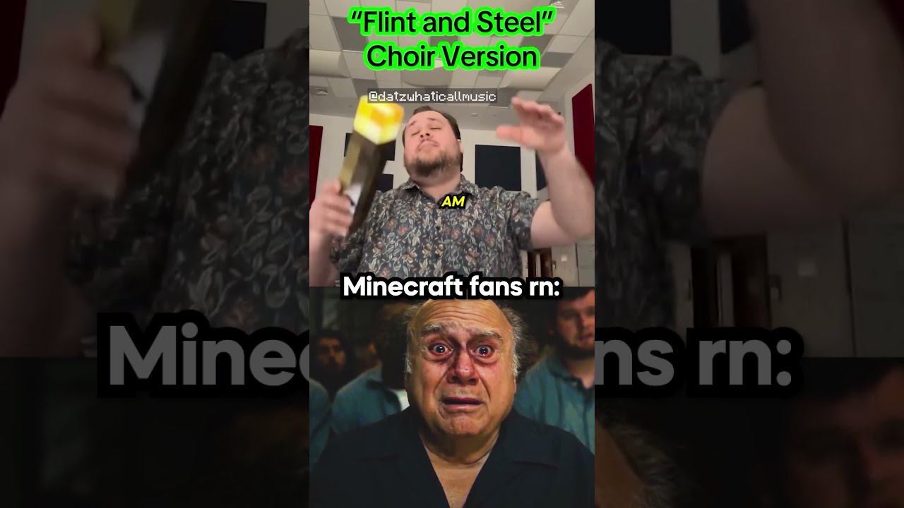 Choir Version of Minecraft Movie Song💀
