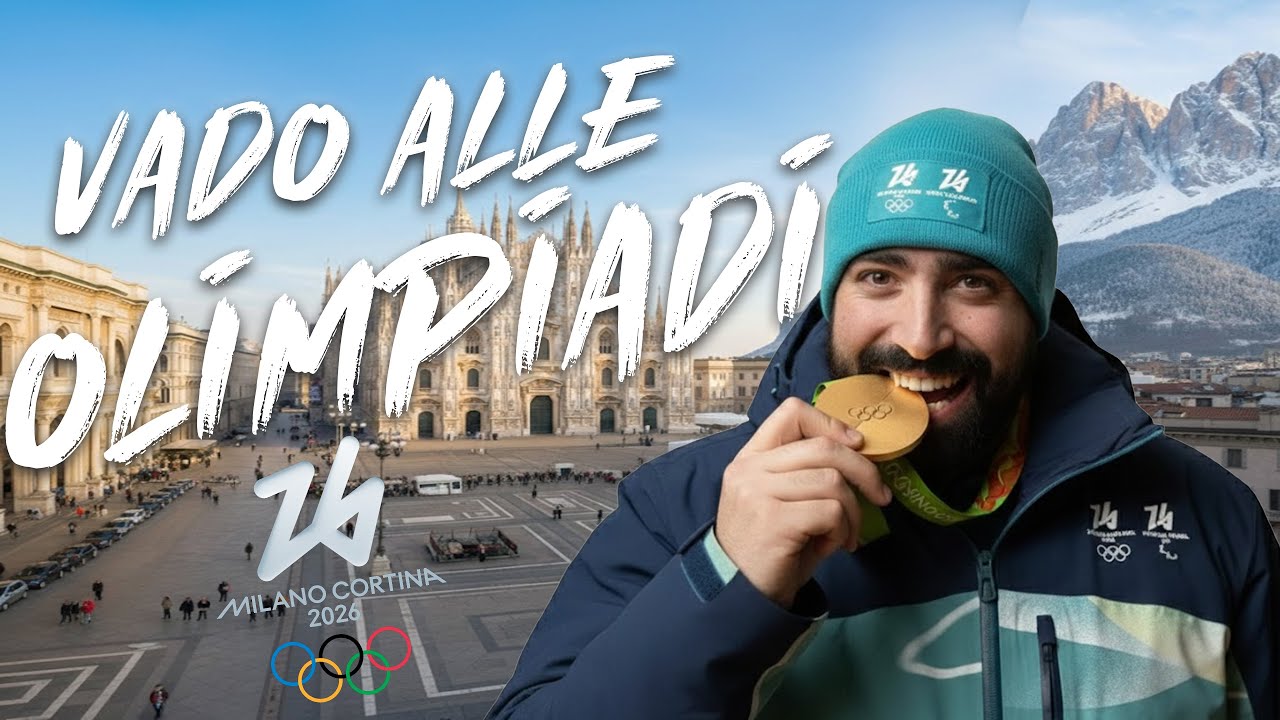 Vado alle OLIMPIADI di MILANO CORTINA 2026