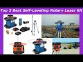 Top 5 Best Self-Leveling Rotary Laser Kit with Tripod in 2025! Reviews & Buying Guide!