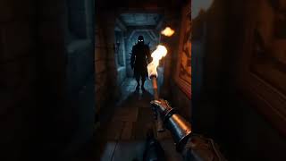 The Red Hallway ⚔️🌑 #Shorts #DarkFantasy #PS1 #RetroGaming #AI #Viral