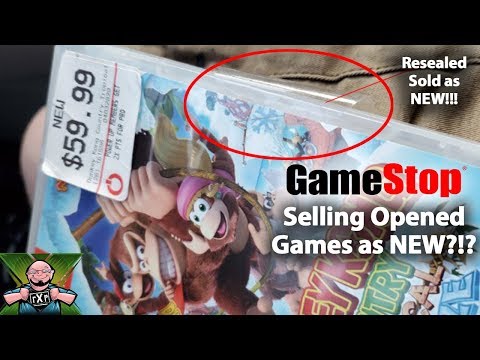 Resealed Games Are NOT New! Gamestop Using Delivery @ Door to Sell Opened & Resealed Games as NEW