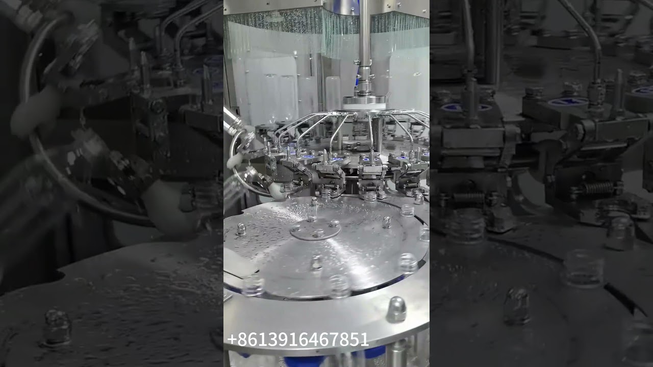 Automatic rotary pure water bottle filling machine