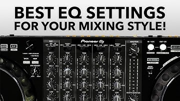 What are the best EQ settings for your mixing style?