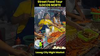 Amazing Street Food Tour in Ilocos Norte | Laoag City Night Market, Philippines