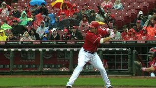 Votto goes 4-for-5 with three home runs