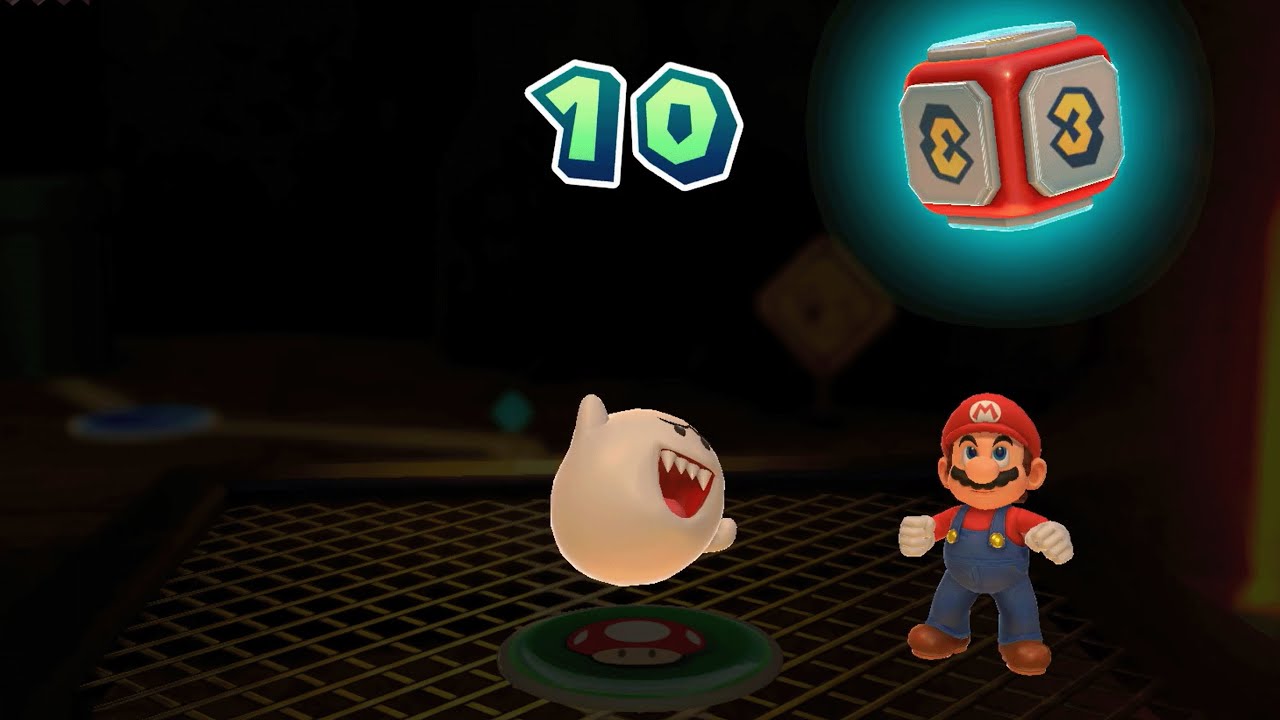 Super Mario Party Jamboree - Boo vs Spike vs Goomba vs Monty Mole - King Bowser's Keep