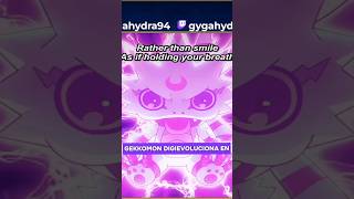 En el capítulo 24 de Digimon Beatbreak Gekkomon evoluciona en Monarchlizamon #digimonbeatbreak