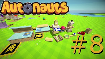 Autonauts Tutorials #8: MK1 Bots, Crude Upgrades and Shouts!