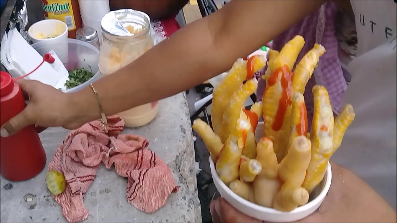 PATITAS DE POLLO EN LA #CDMX - YouTube