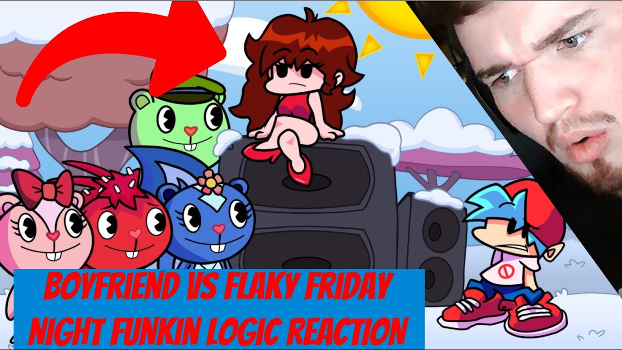 BOYFRIEND vs. FLAKY?! Friday Night Funkin' Logic REACTION