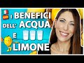 I Benefici dell'ACQUA e LIMONE 🍋🍋🍋 bevuto a digiuno la mattina [SUB SPA🇪🇸]