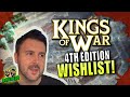 Kings of War 4 Wishlist (4th Edition Hopes & Predictions)